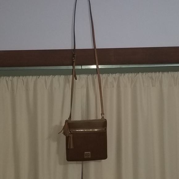 Dooney & Bourke Double Zip Tassel Crossbody Handbag - Picture 2 of 3